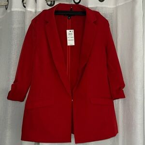 Red blazer